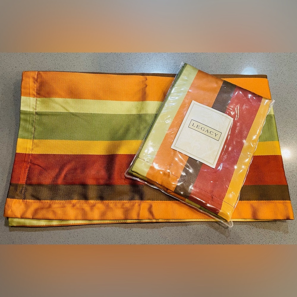 Vintage Legacy Neiman Marcus Nanette Harvest KING Sham 36”x20”